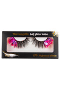 PXP Hotpink Fluoriserende glitter wimpers Barranquilla stijl