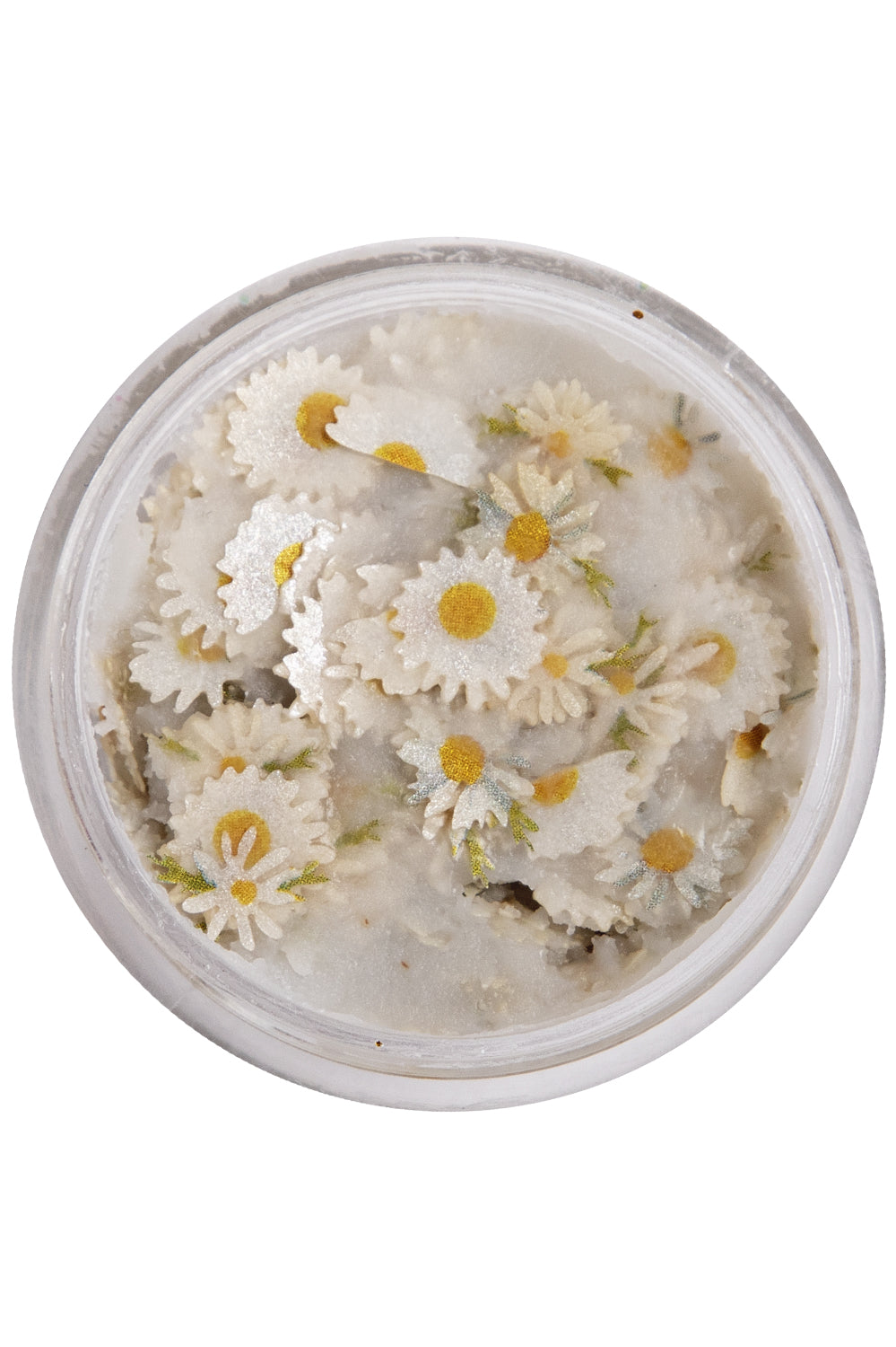 PXP pressed chunky flowers daisies mix cream 10 ml