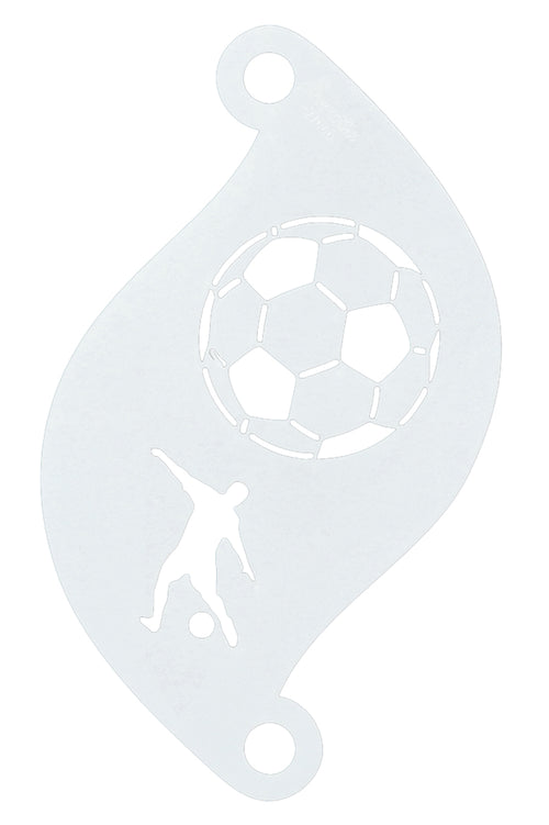 Face Paint Stencil SOCCER 77060