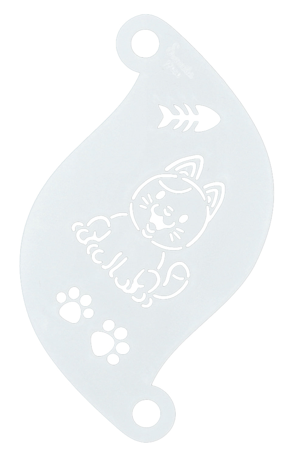Face Paint Stencil CUTE CAT 77050