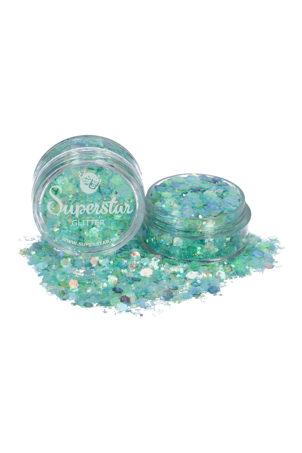a Mermaid's tale Chunky Glitter mix 8 ml. 
Superstar
98760