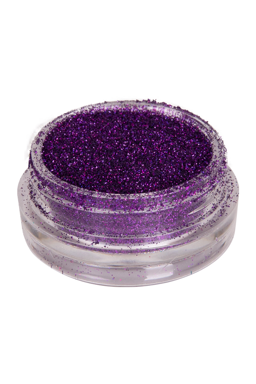 QuickTattoo HOLO glitterpoeder violet 0.1mm per 3ml