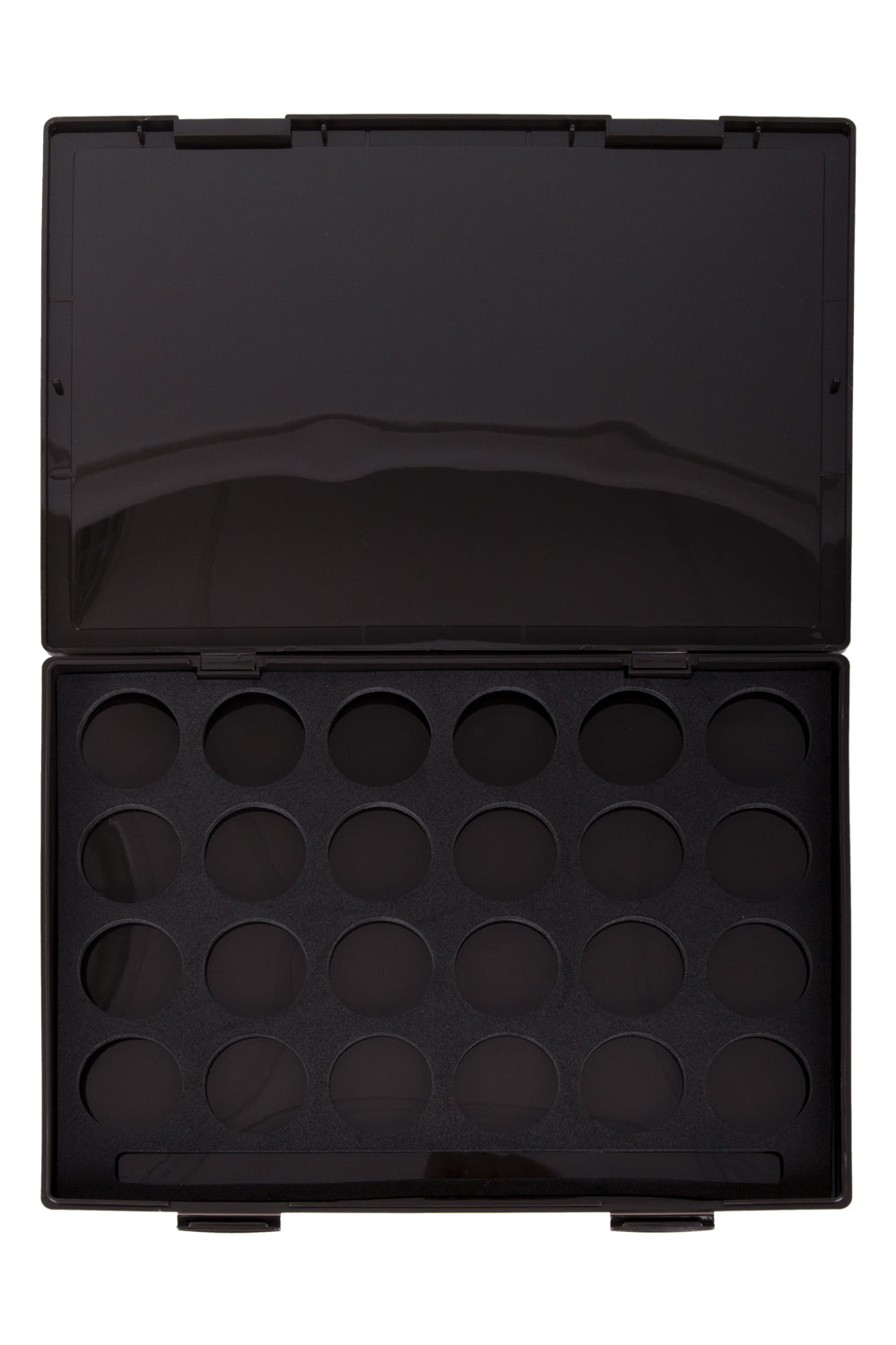 PXP schmink case met inlay 24 x 10 gram plus penseel ruimte