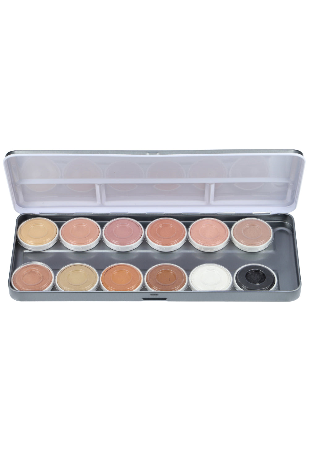 Aqua Face- and Bodypaint 
palette 12 colours 
SKIN TONE 
139-63.8