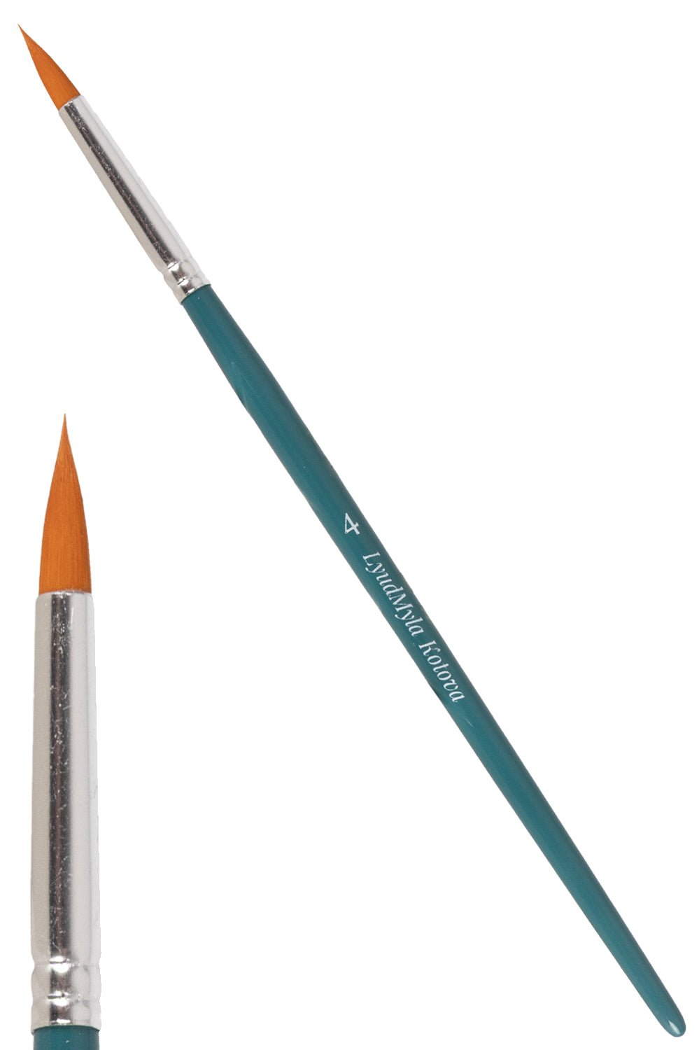 Lyudmyla round petal brush size 4