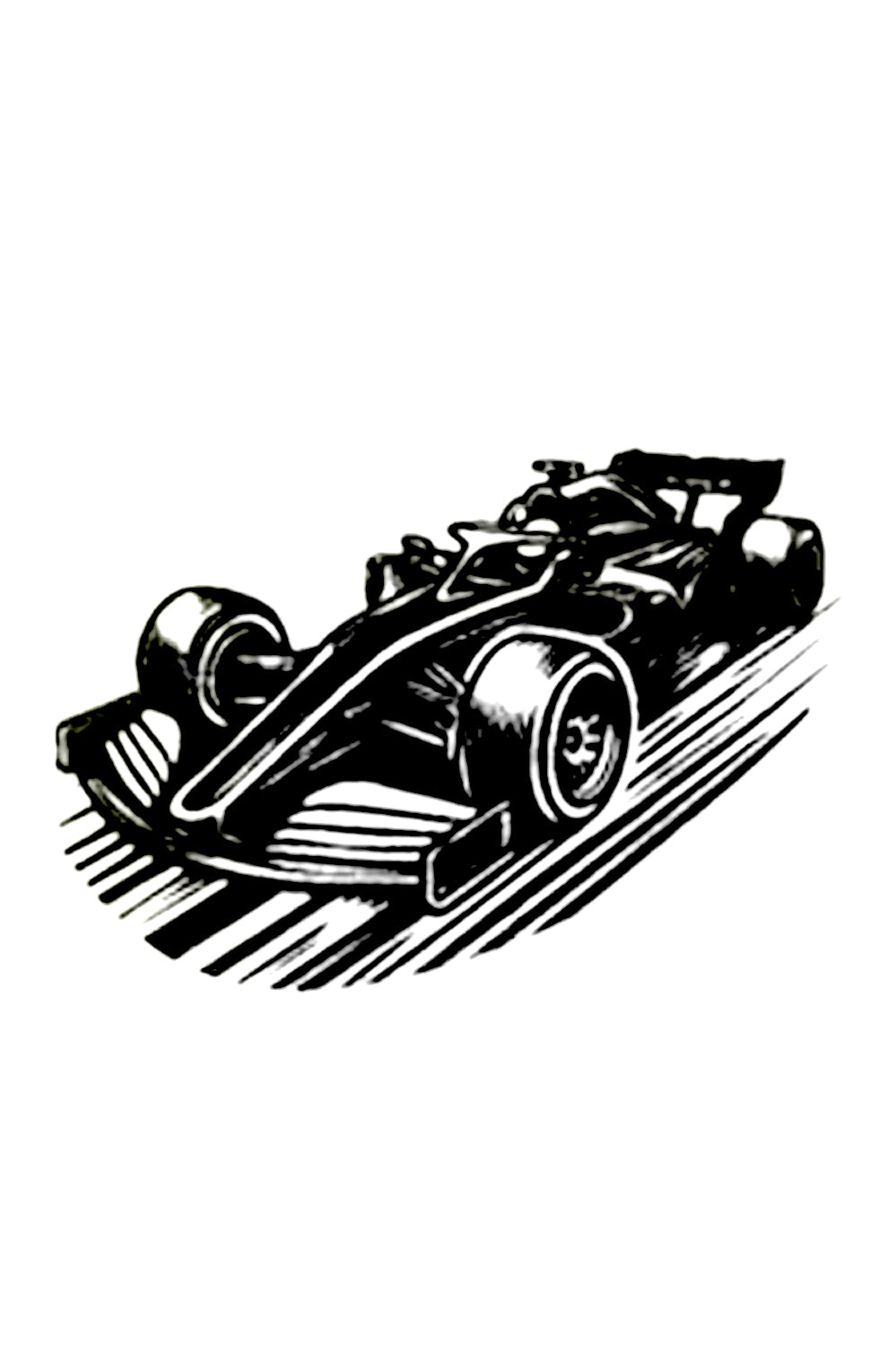 QuickTattoo Formule 1 race auto