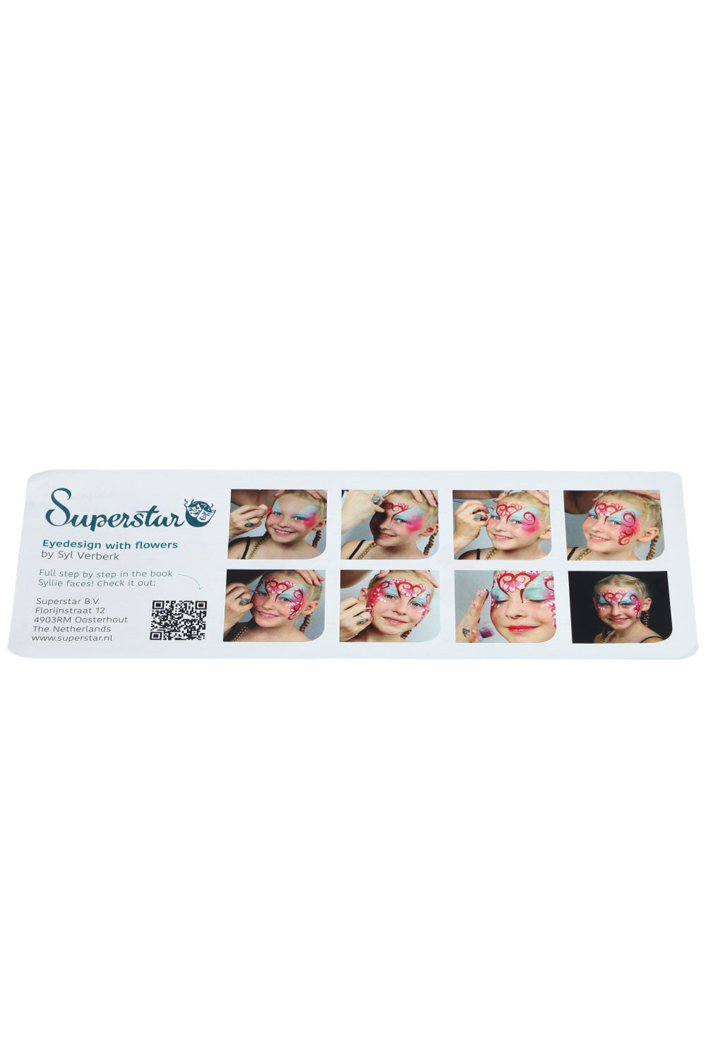 Superstar  Face- Bodypaint 
palette 12 colours 
BOTANICAL 
139-63.7