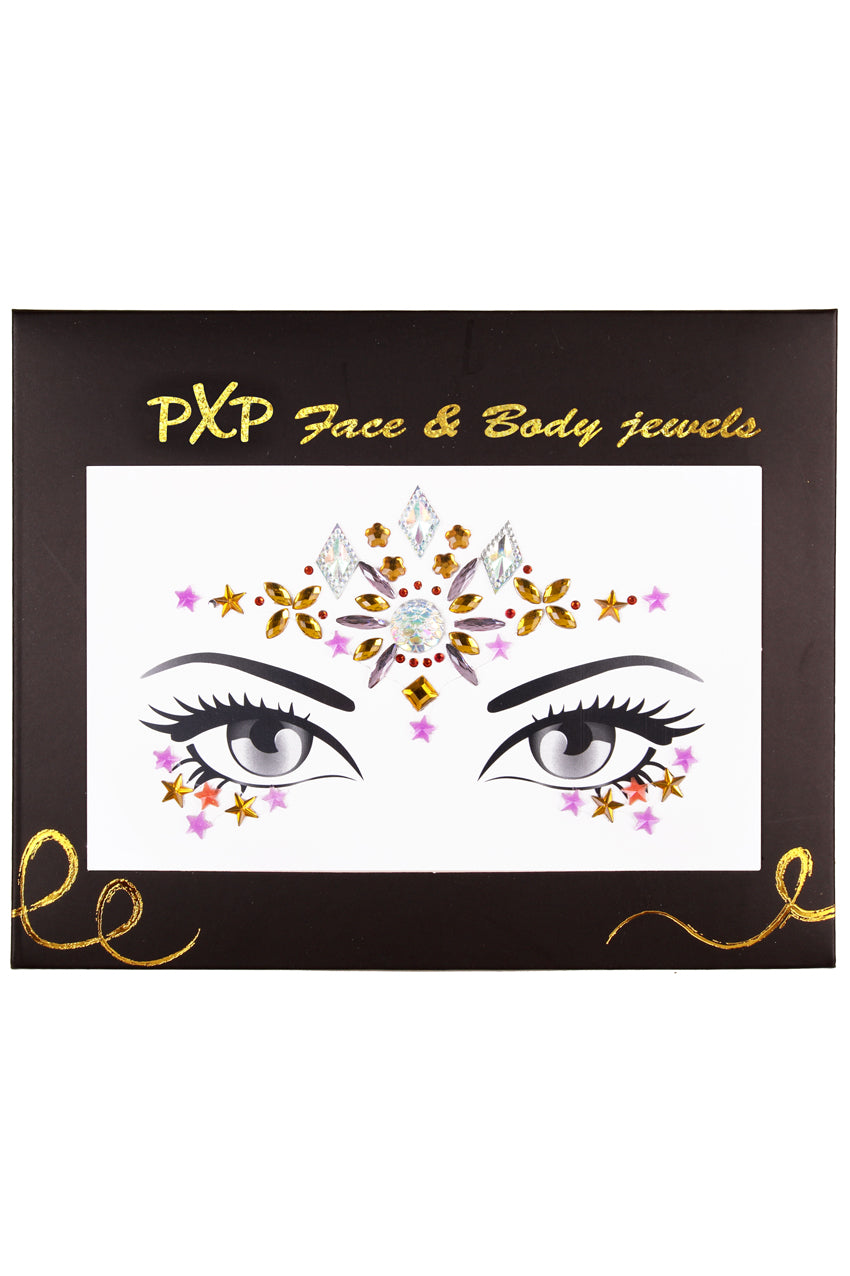 PXP Face & Body jewels Princess Star