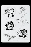 TattooPro Stop & Smell the Roses Airbrush stencil