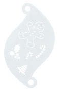 Face Paint Stencil WINTER CANDY 77100
