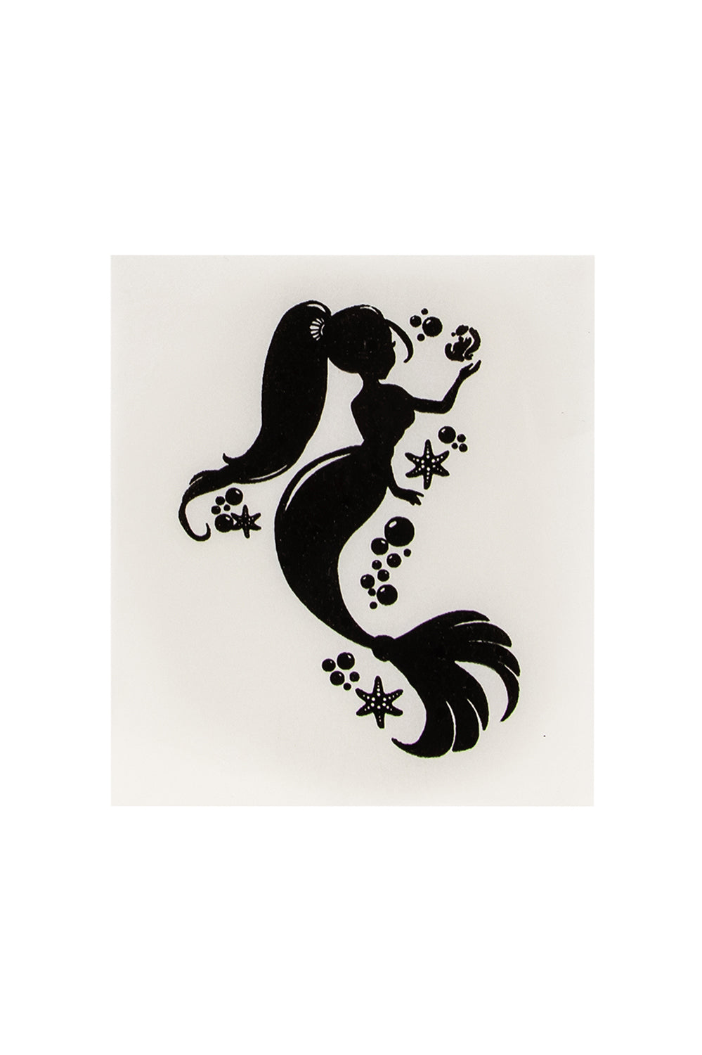 Quick Tattoo Glittersjabloon Zeemeermin