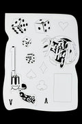 TattooPro Guns & Gamblin Airbrush stencil