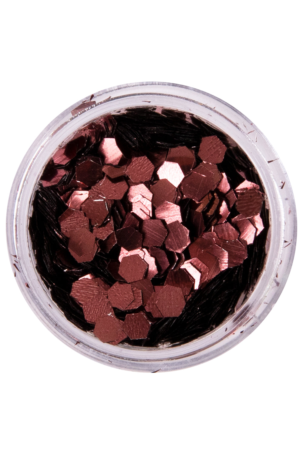 PXP biodegradable chunky glitters 2.5 gr. bronze pink