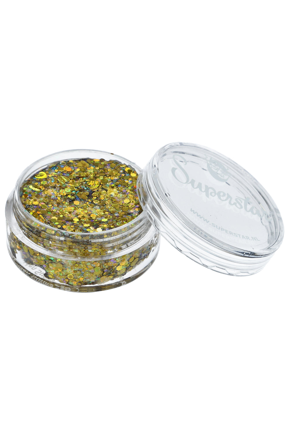 Superstar Chunky Glitter Crème 10 ml 
Golden sunlight 139-21-003