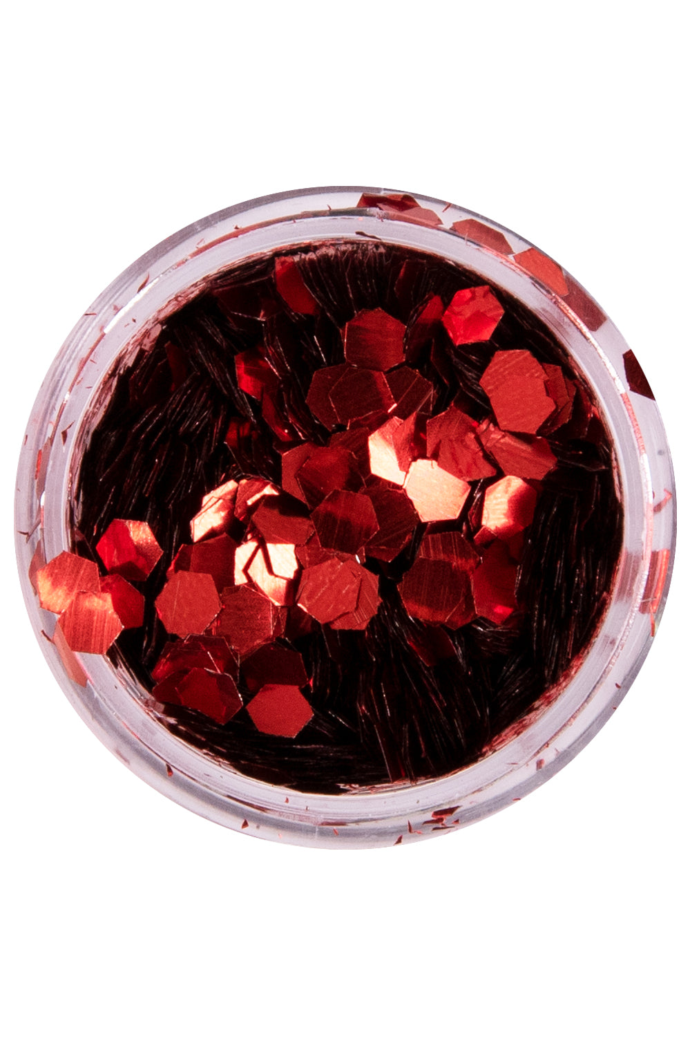 PXP biodegradable chunky glitters 2.5 gr. laser red