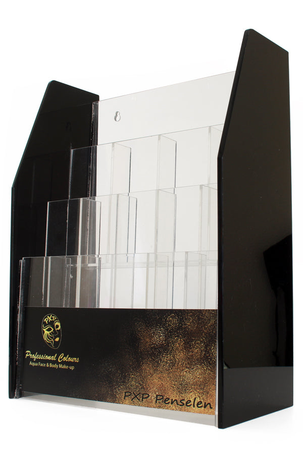 PXP Penselendisplay plexiglas
34 x 25 x 13,7 cm

ALLEEN AFHALEN