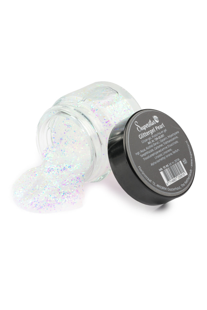 Gel superstar glitterparlemoer (huid&haar) 15 ml
139-20.051
