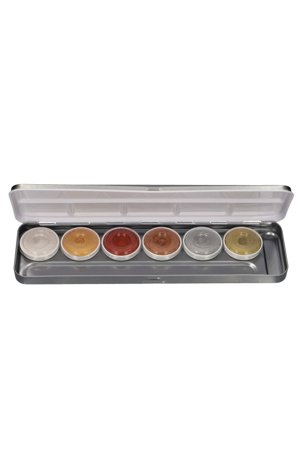 Aqua Face- and Bodypaint palette 
Luxery Precious Gem 6 colours
139-63.14