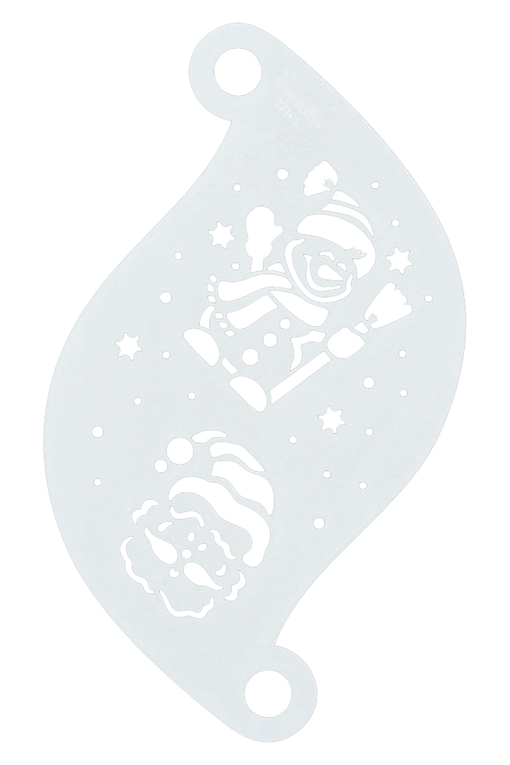 Face Paint Stencil WINTER FRIENDS 77101