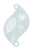 MINEPIX Facepaint Stencil 77065