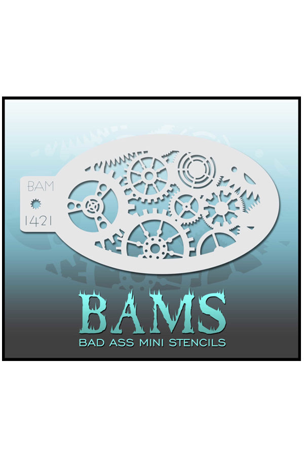 Bad Ass BAM stencil 1421
