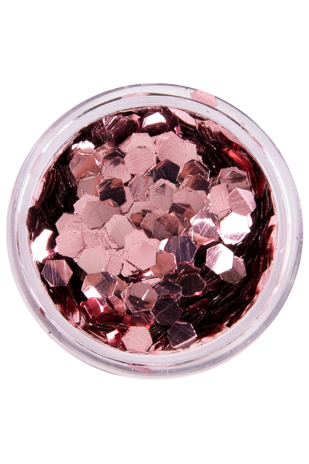 PXP biodegradable chunky glitters 2.5 gr. soft pink