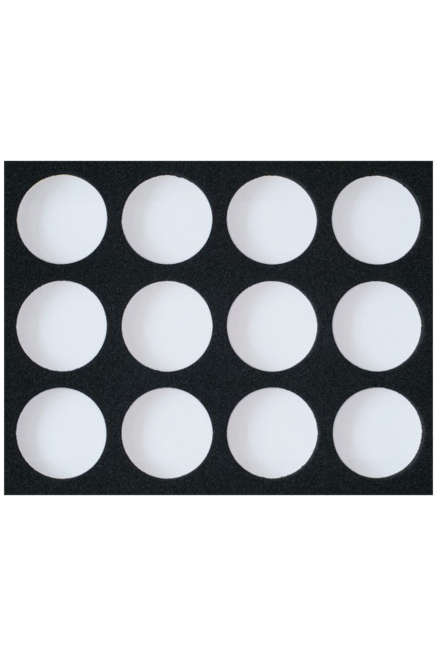 Inlay voor Schmink Case Superstar voor 12 stuks van 45 gram potjes Superstar schmink 
2542