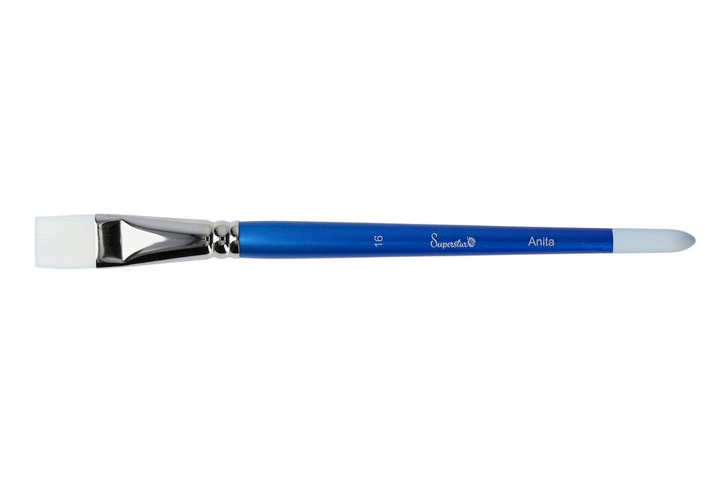 Synthetic flat brush # 16 Anita SUPERSTAR 139-403.16