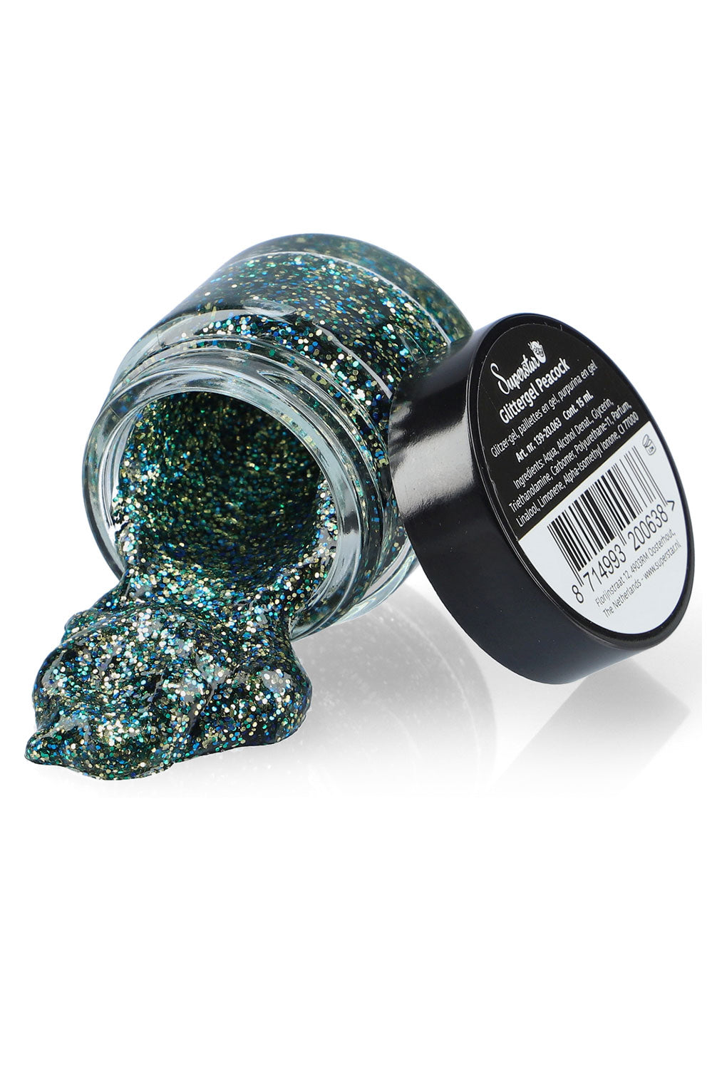 Gel superstar glitter  Peacock 15 ml
139-20.063