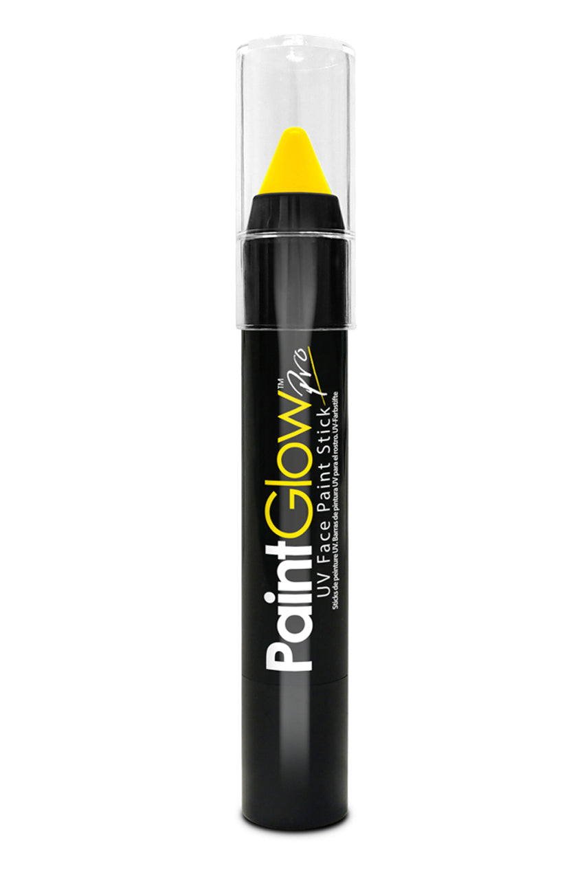 UV Face & Body Paint Stick geel