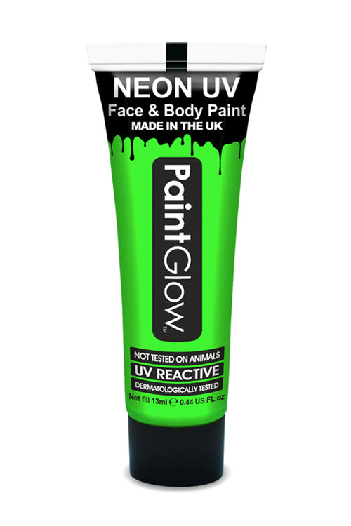 Face & body 10 ml neon UV groen
