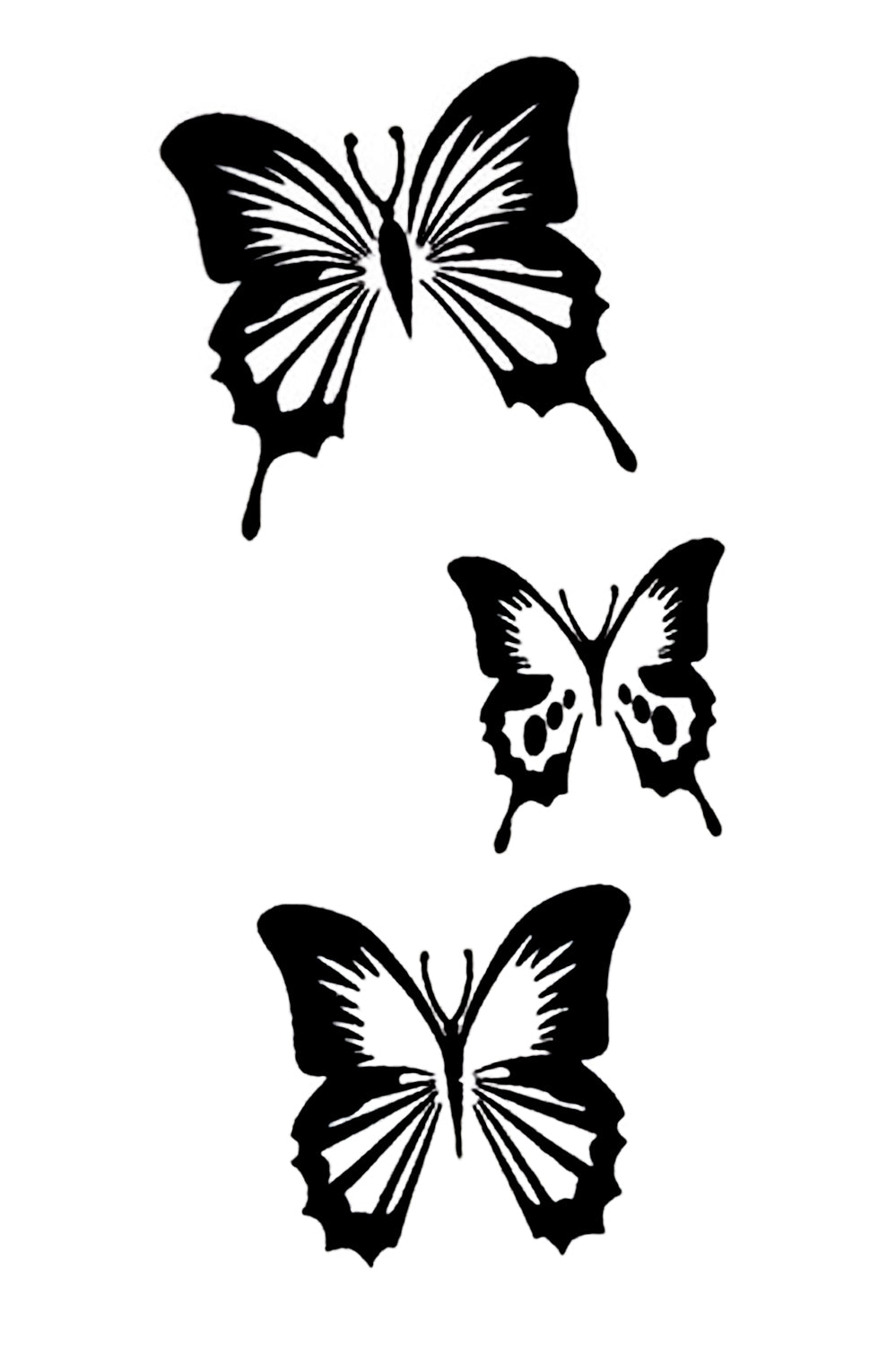 QuickTattoo 3 Vlinders