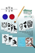 QuickTattoo Glitter tattoo sjabloon Box jongens