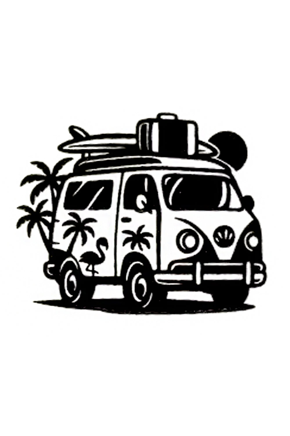 QuickTattoo California Beach Bus