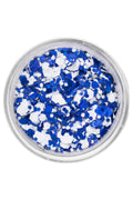 PXP pressed chunky glitter cream blauw-wit