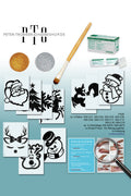 QuickTattoo Glitter tattoo sjabloon box kerst