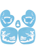 PXP face paint sjabloon Skull