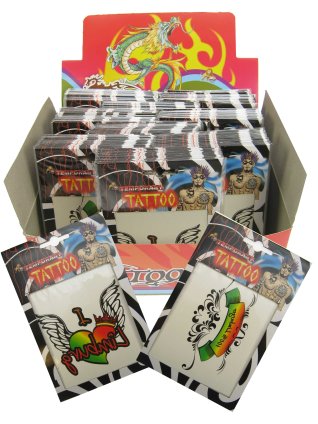Carnaval tattoo's limburg 9.5x11 cm