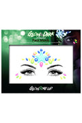 Glow in the dark face jewels