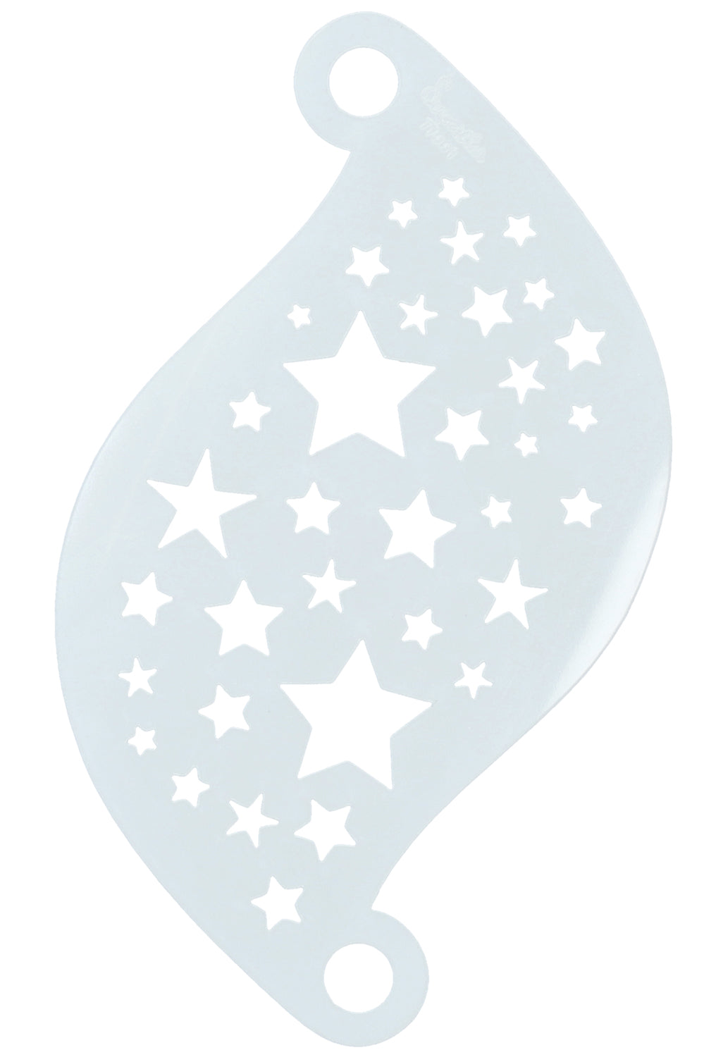 Face paint stencil Superstar Stars 77001