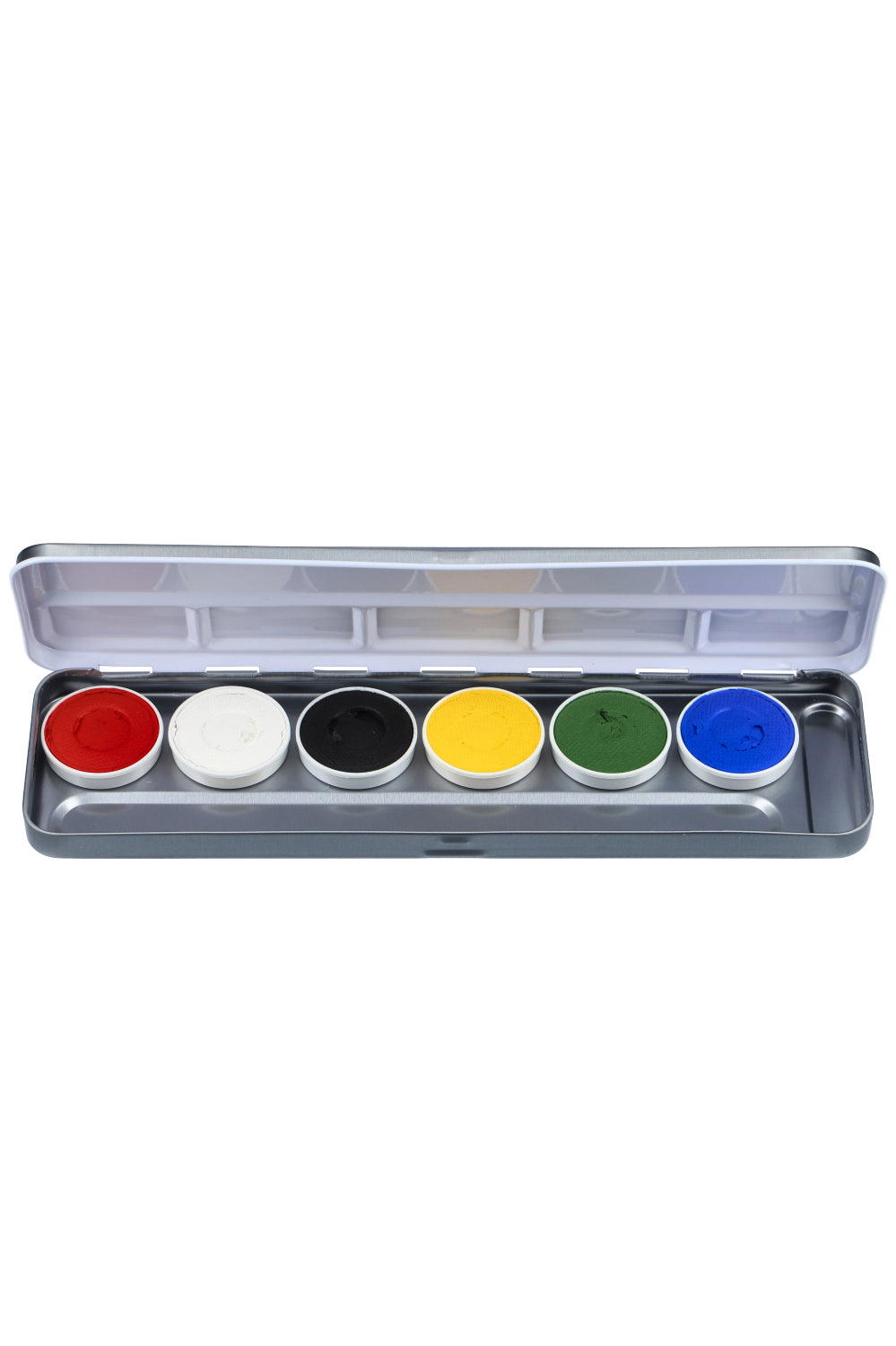 Aqua Face- and Bodypaint 
palette 6 BRIGHT colours 
139-63.1