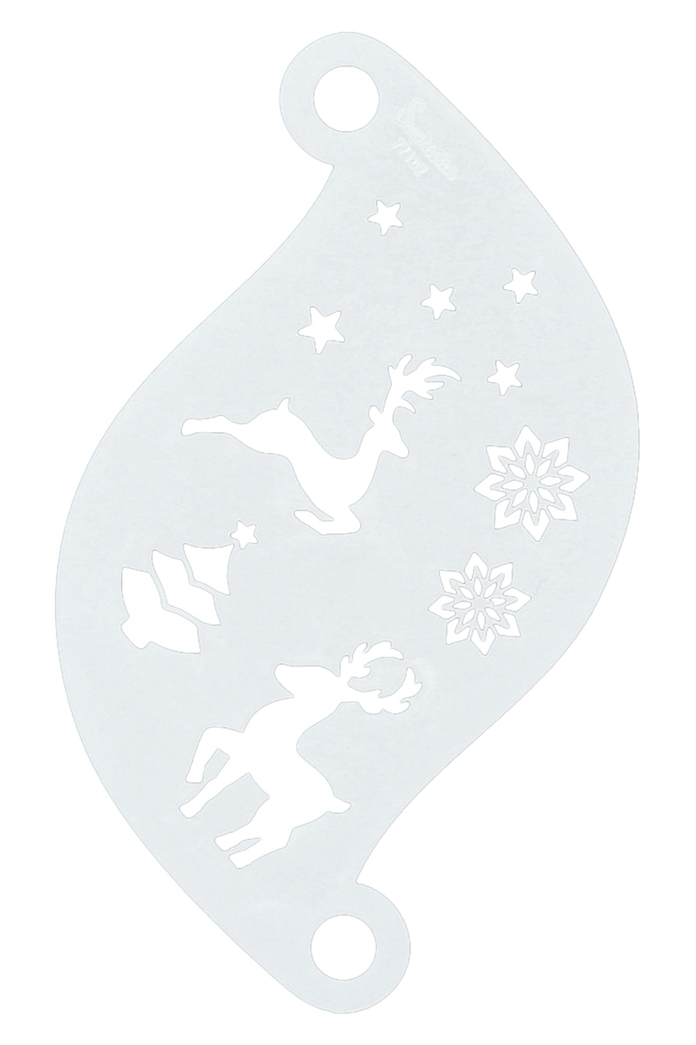 Face Paint Stencil WINTER WONDERLAND 77102