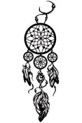QuickTattoo glitter sjabloon Dromenvanger