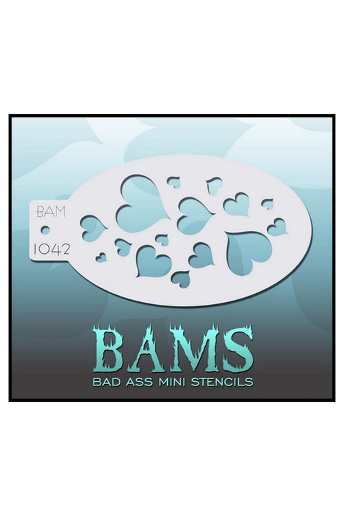 Bad Ass BAM stencil 1042