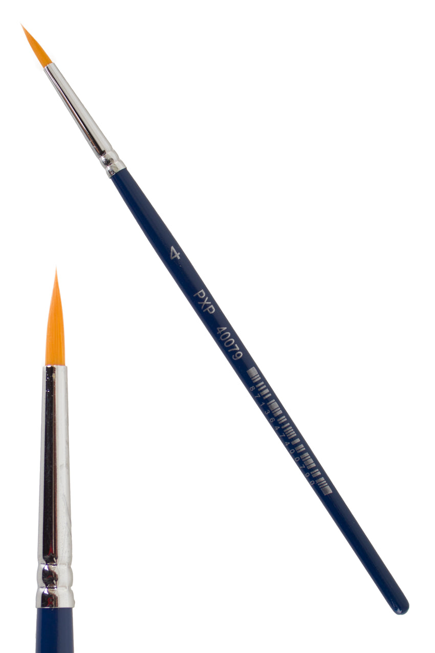PXP Professional Colours penseel spits nr. 4  mt. Ø 2.5 mm