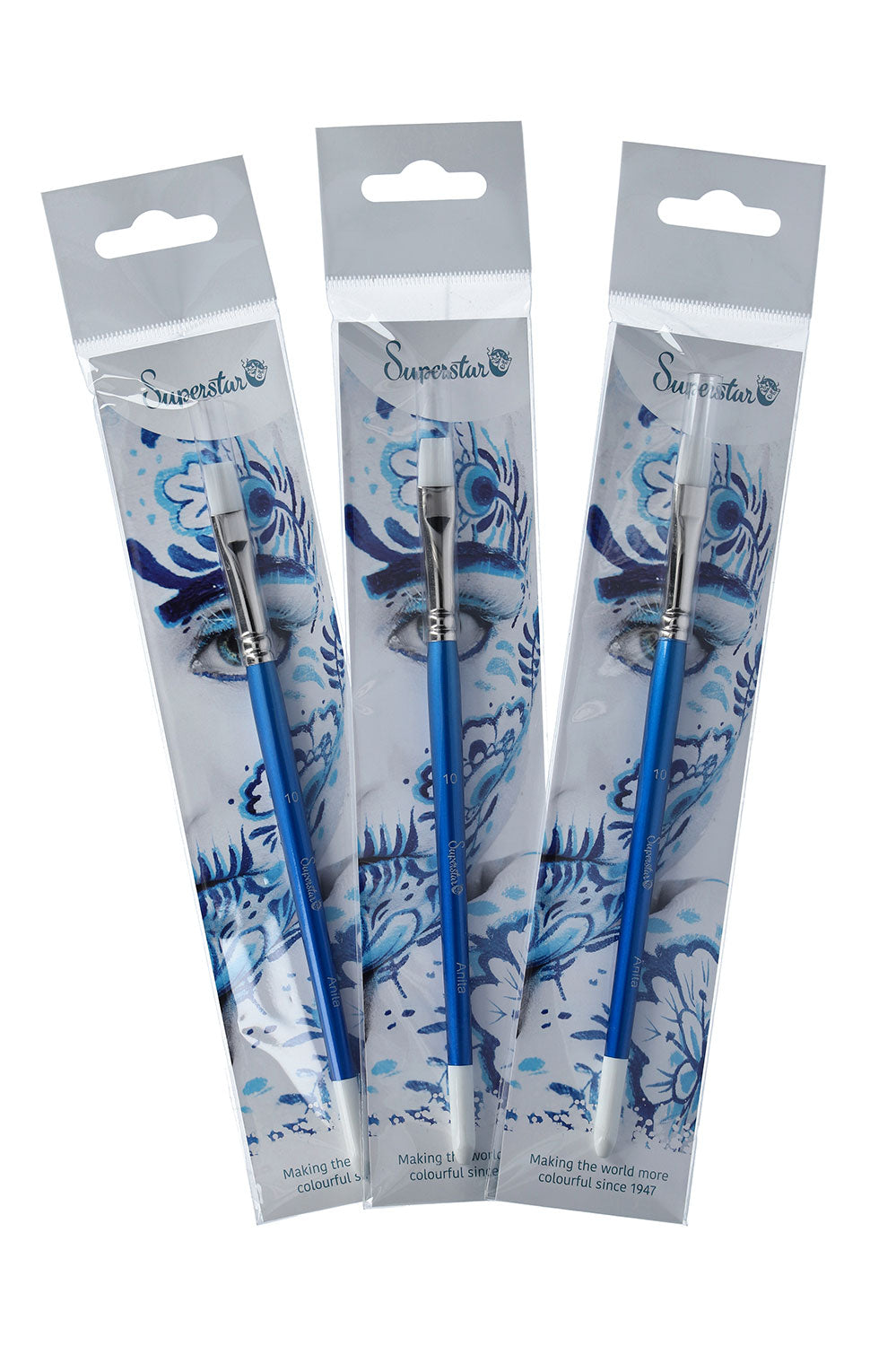 Synthetic Flat brush #10 (Anita) 
139-403.10