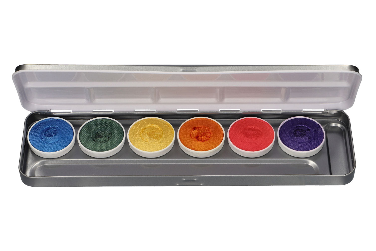 Aqua Face- and Bodypaint palette 
Summer Festival 6 colours
139-63.16