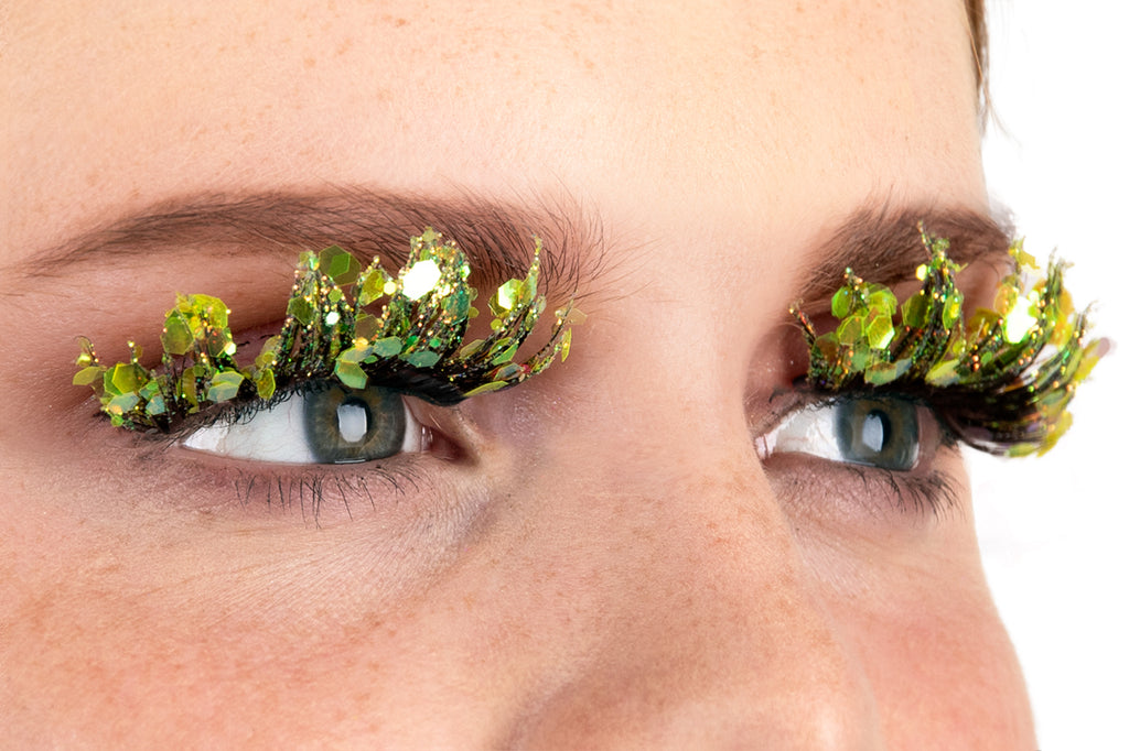 PXP Pixie Fluoriserende glitter wimpers Calypso stijl