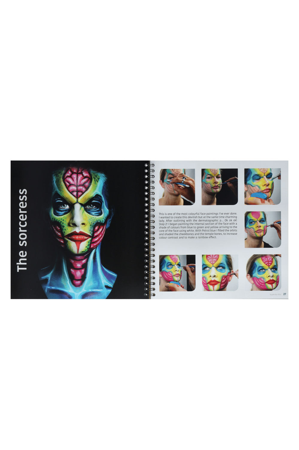 Schminkboek Fearsome Faces 
Matteo Arfanotti  and Superstar 
2535