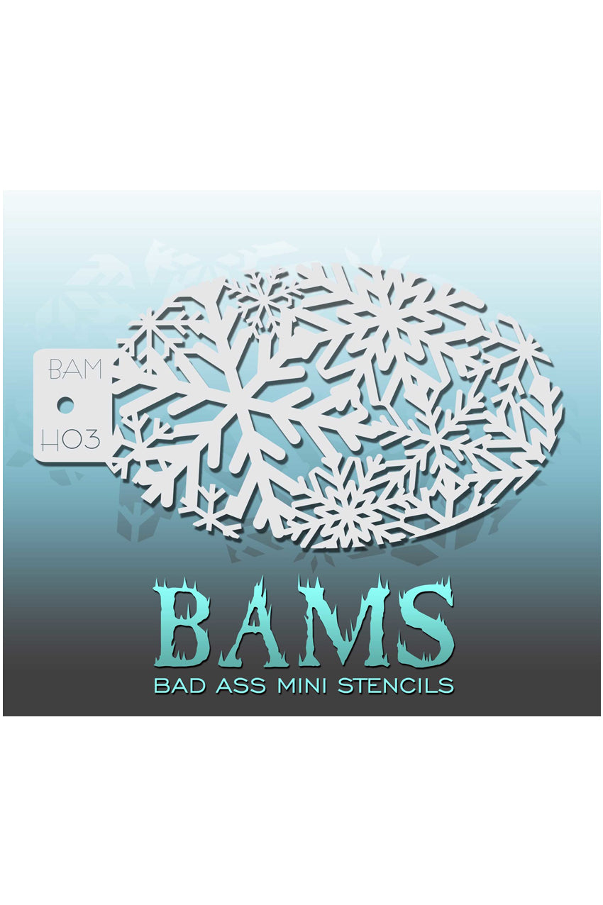 Bad Ass BAM stencil H03